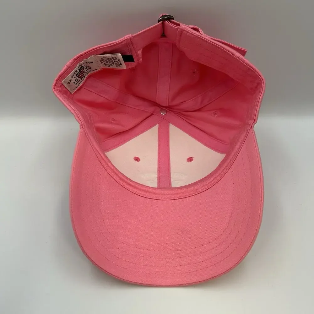US Open 2017 Erin Hills USGA Member Pink Golf Hat Cap Adjustable Strap Casual